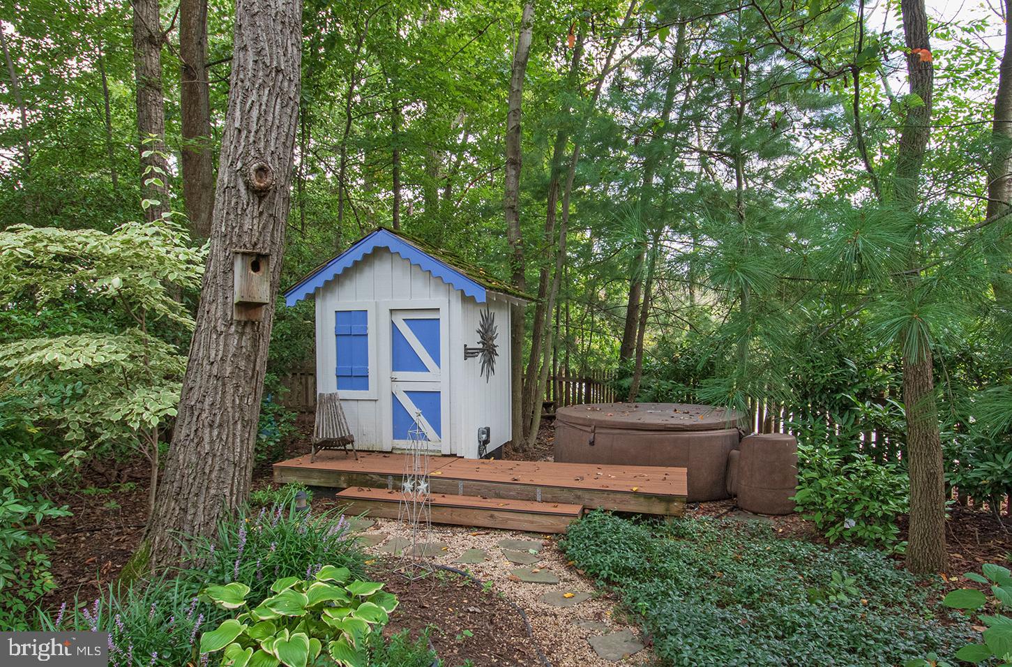 1203 Night Star Court Reston, VA 20194 - Photo 35 of 39 Storage Shed and "Soft Tub" Hot Tub