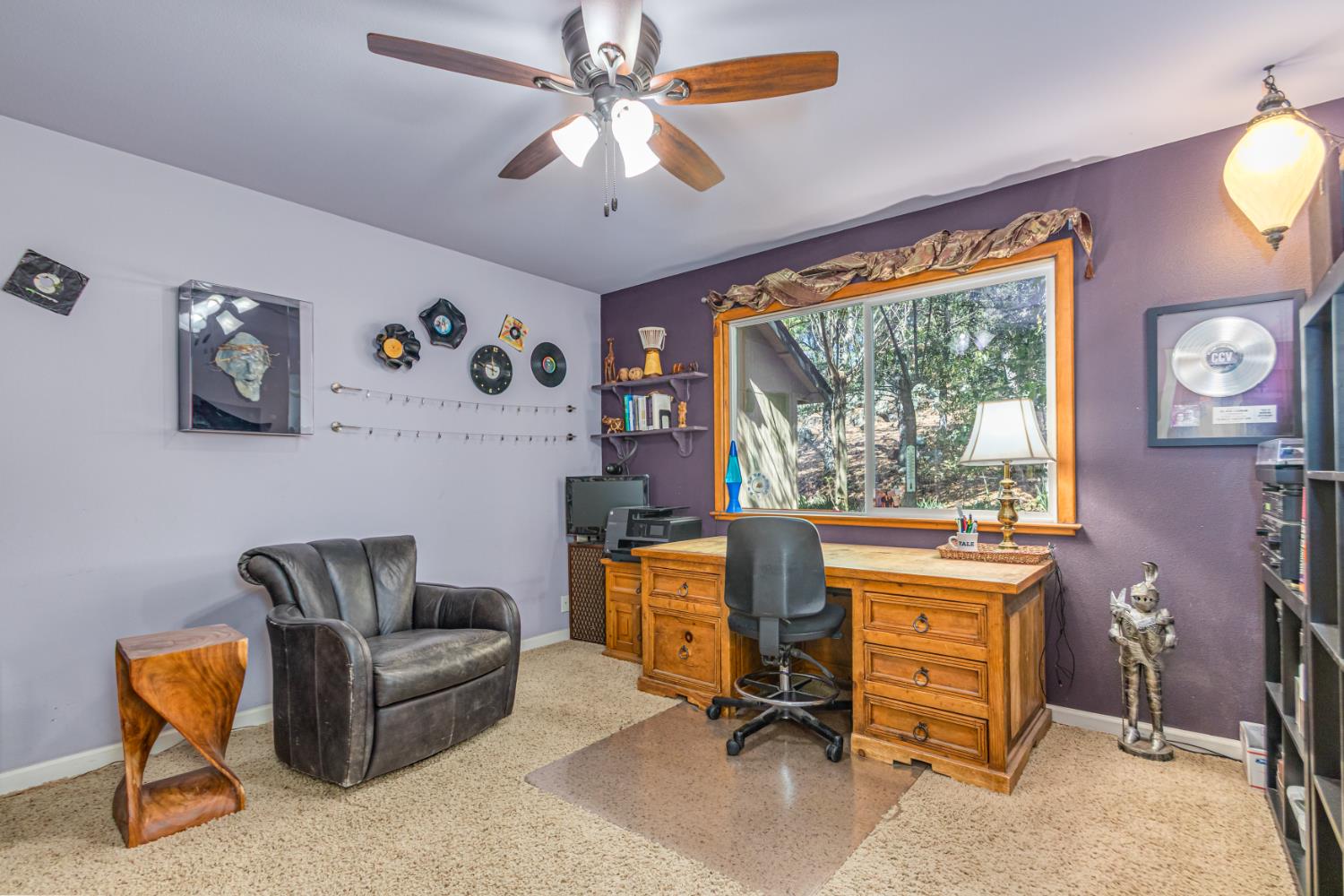 9290 Cramer Road Auburn, CA 95602 - Photo 25 of 66 Office/ bedroom with a view! (main living level)