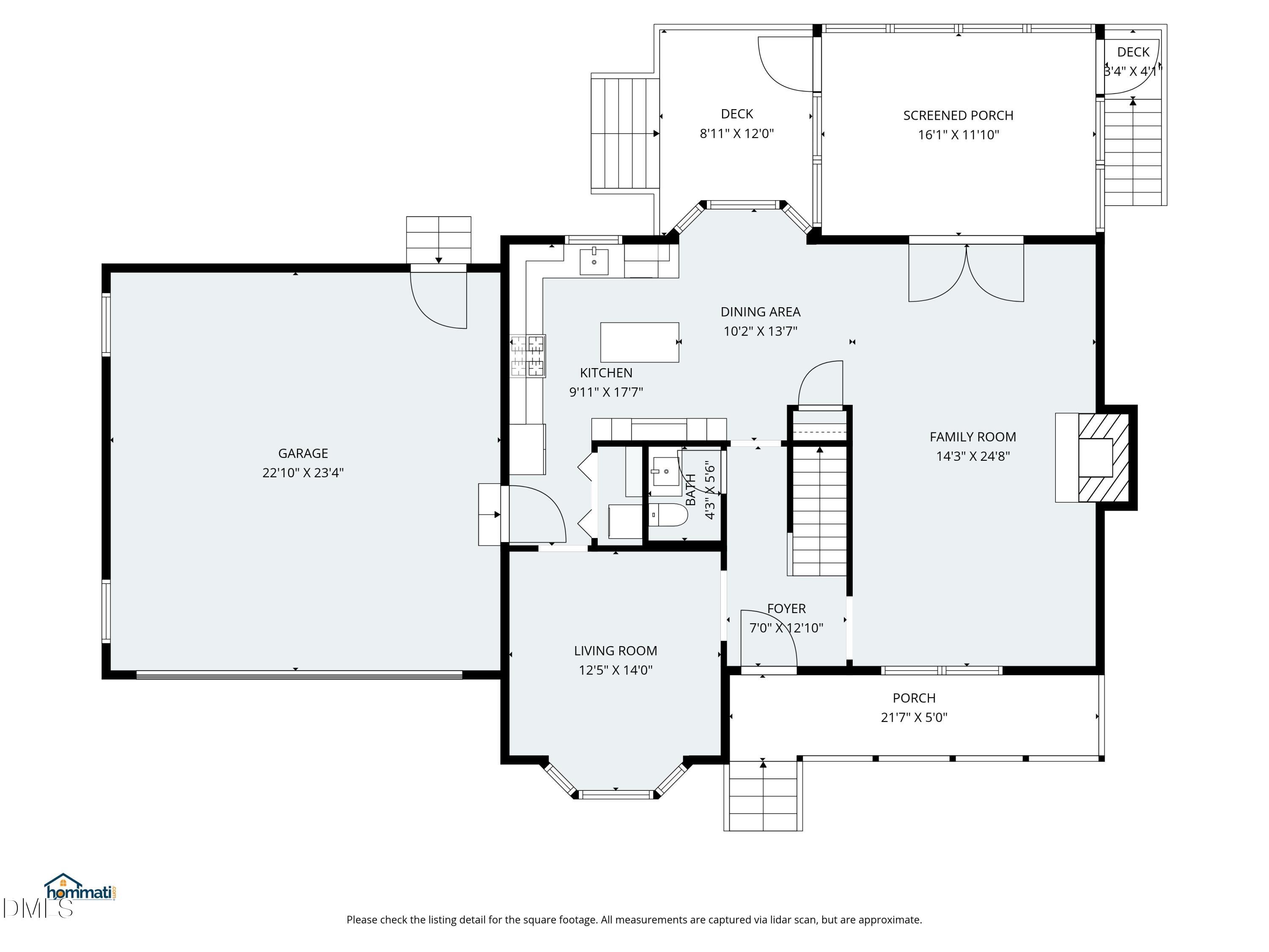 1809 Bridgeport Drive Raleigh, NC 27615 - Photo 39 of 46 floor_plan-single_floor-dimensions-build