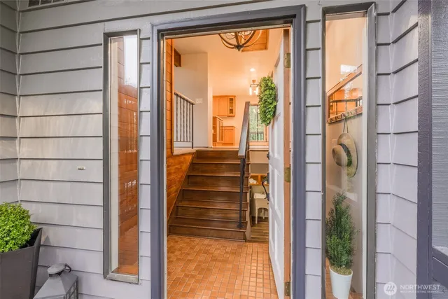 a view of an entryway