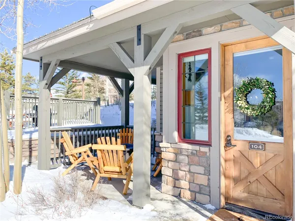 a view of a house with a porch