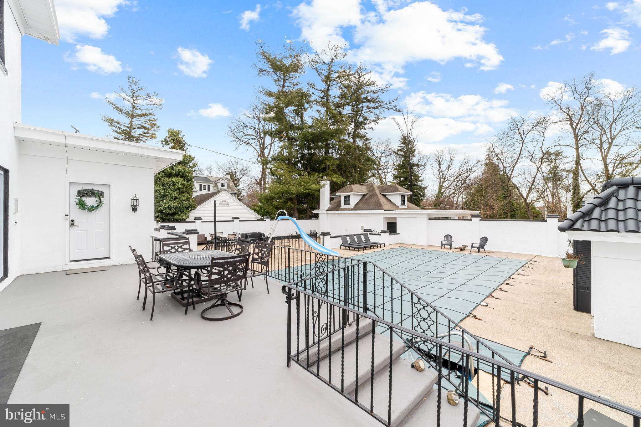 320 West Maple Avenue Merchantville, NJ 08109 - Photo 7 of 67 a view of a patio with a table and chairs