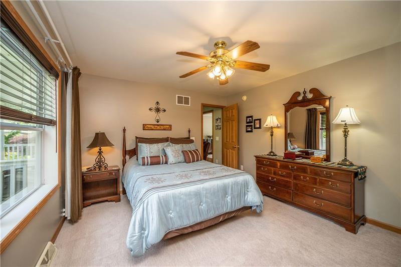 145 Elmbrook Road Beaver Falls, PA 15010 - Photo 11 of 25 Spacious Master Bedroom with walk-in closet and full master bath