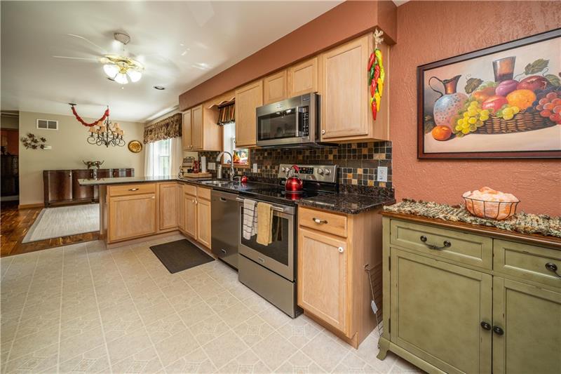 145 Elmbrook Road Beaver Falls, PA 15010 - Photo 8 of 25 All NEW stainless steel appliances purchased in 6/19