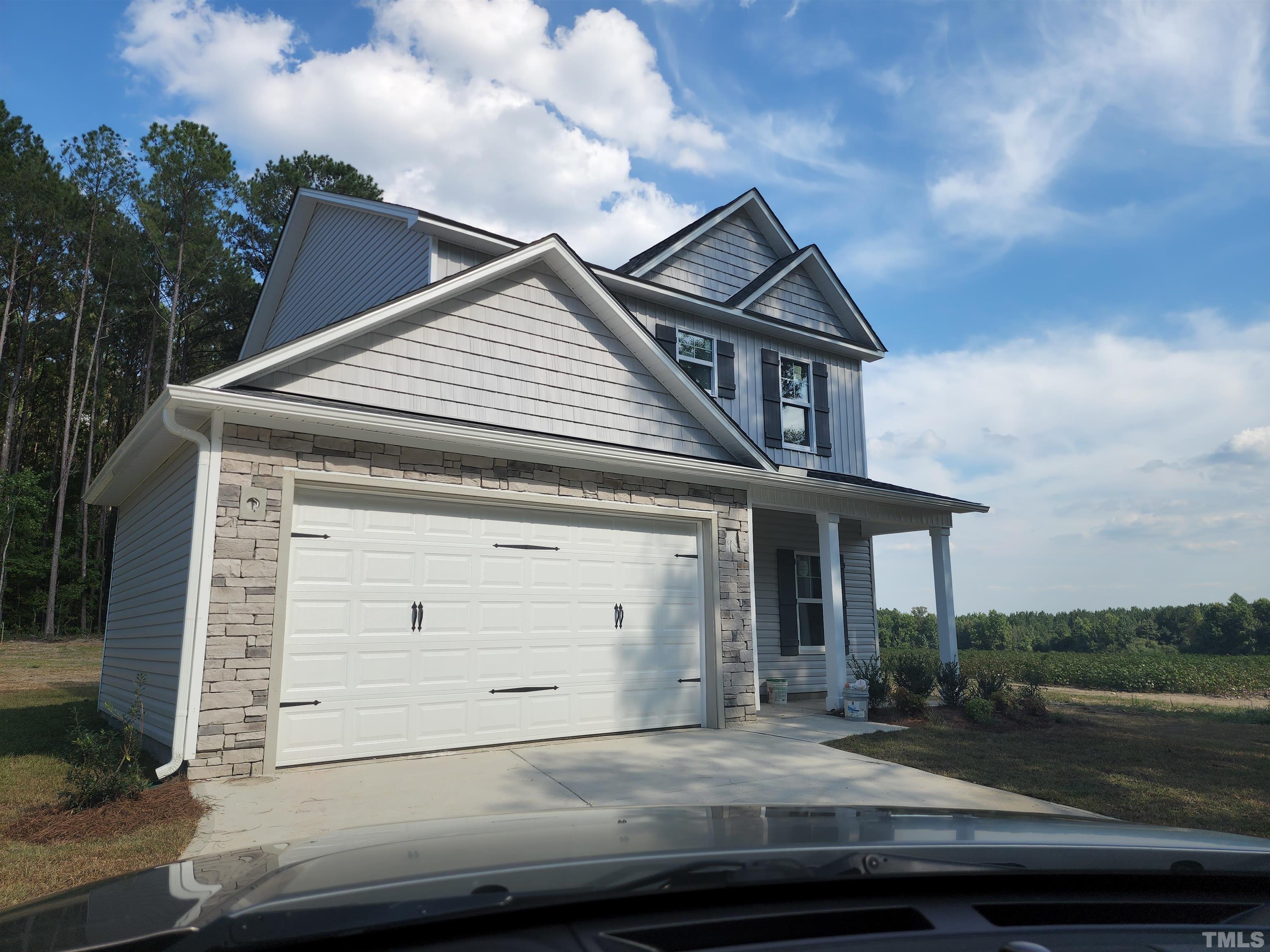 a view of house and street