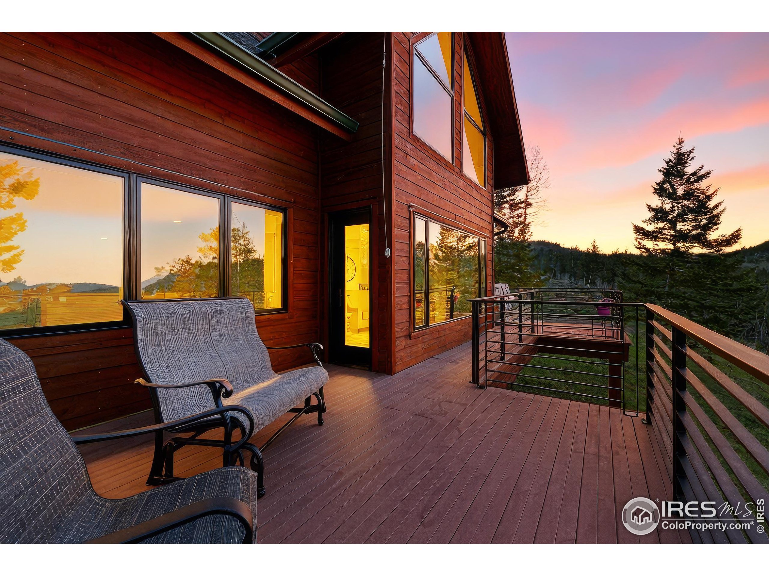 98 Rim Road Boulder, CO 80302 - Photo 33 of 43 a view of outdoor space with seating
