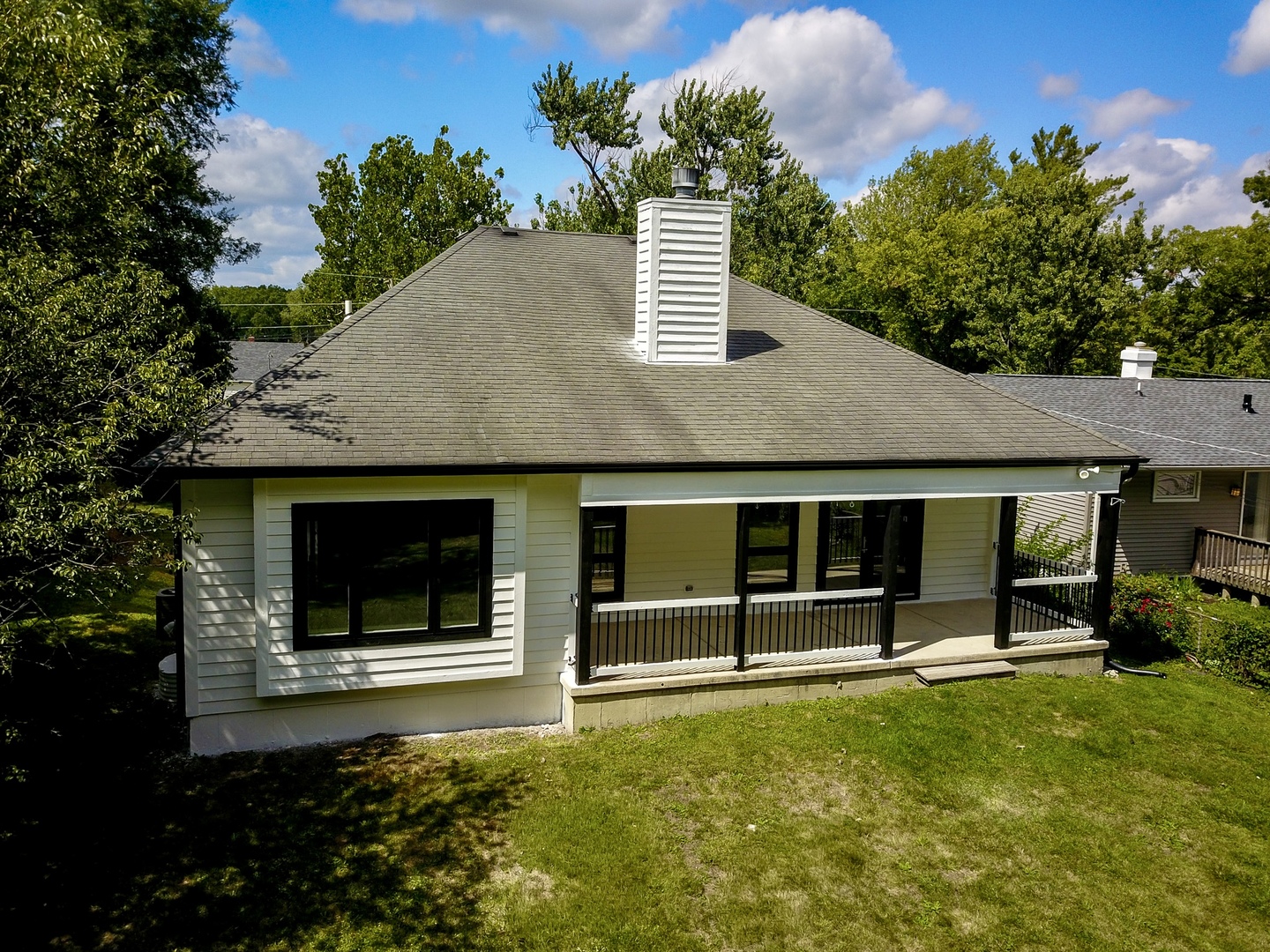 33485 North Mill Road Grayslake, IL 60030 - Photo 23 of 28 a backyard of a house with lots of green space