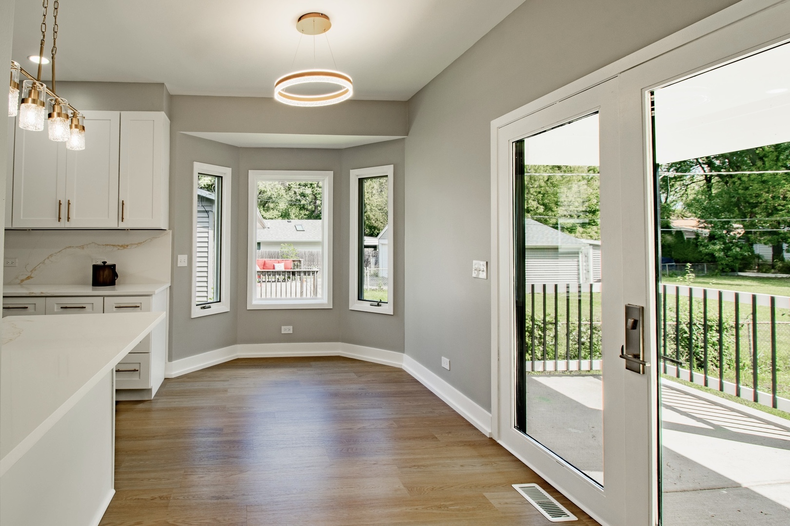 33485 North Mill Road Grayslake, IL 60030 - Photo 6 of 28 a view of livingroom with furniture wooden floor and windows