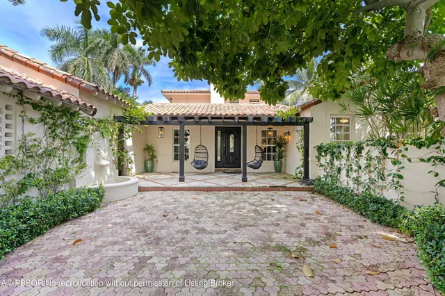 a view of a lake with a city