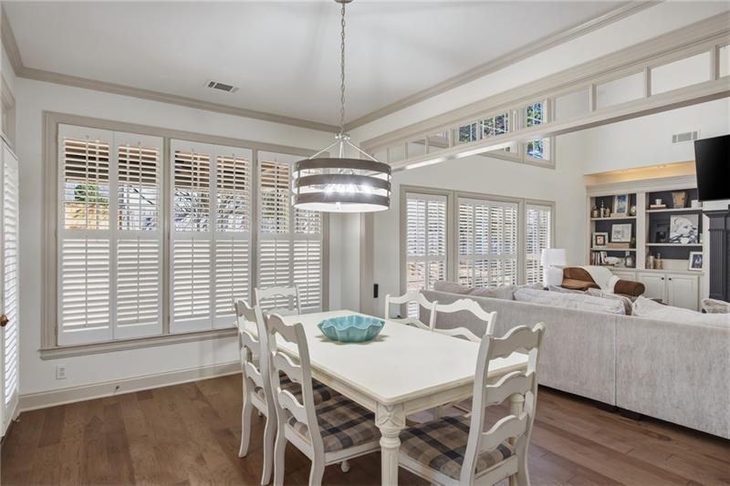 4862 Manatee Court Northwest Powder Springs, GA 30127 - Photo 11 of 46 a view of a dining room with furniture window and outside view