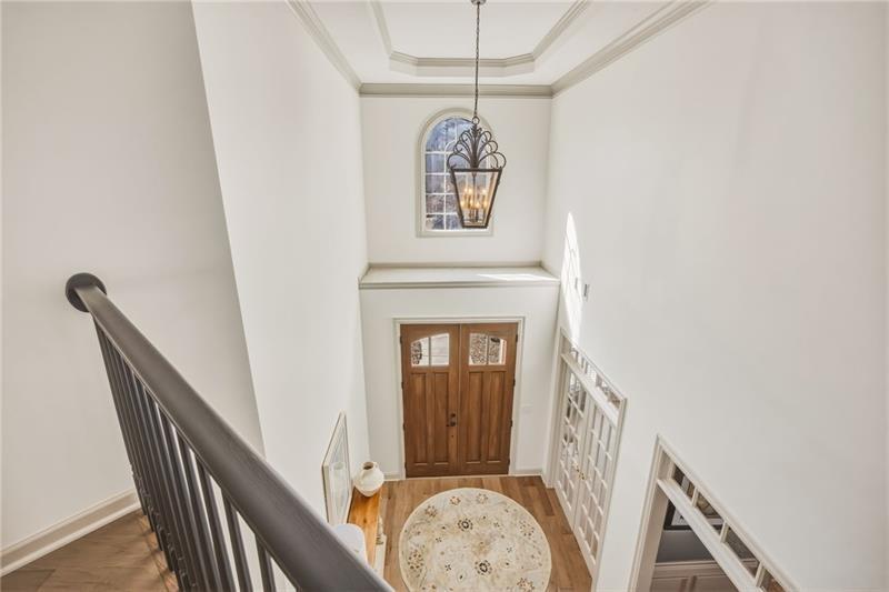 4862 Manatee Court Northwest Powder Springs, GA 30127 - Photo 6 of 46 a view of front door with stairs