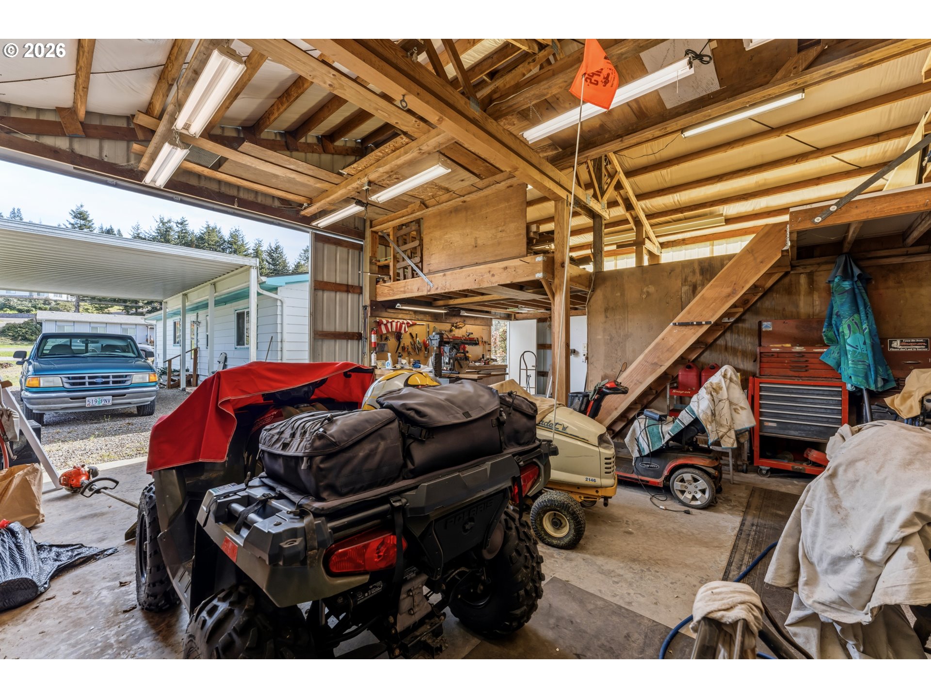 735 North 8th Street Lakeside, OR 97449 - Photo 40 of 45 a view of car garage