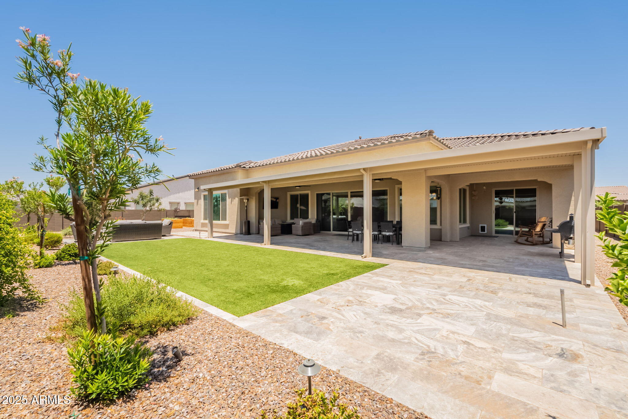 22863 East Russet Road Queen Creek, AZ 85142 - Photo 60 of 77 front view of a house with a yard