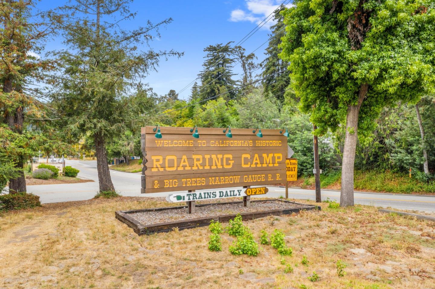 115 Shadowbrook Road Ben Lomond, CA 95005 - Photo 48 of 51 a view of a sign board with yard