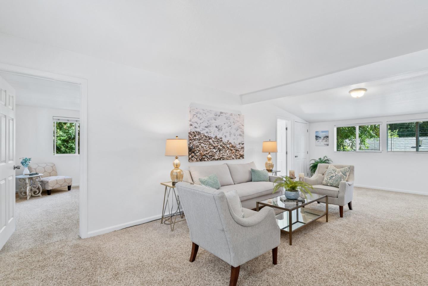 115 Shadowbrook Road Ben Lomond, CA 95005 - Photo 10 of 51 a living room with furniture and a large window