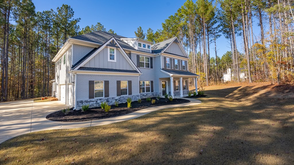 274 James Creek Road Fortson, GA 31808 - Photo 46 of 59 a front view of a house with a yard