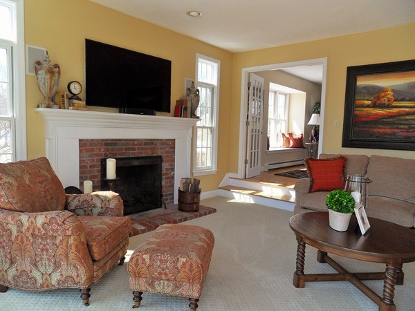 3 Clarks Hill Drive Sutton, MA 01590 - Photo 15 of 30 a living room with furniture and a fireplace