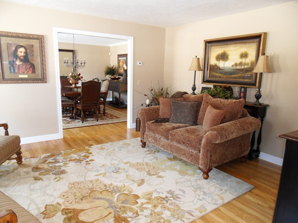 3 Clarks Hill Drive Sutton, MA 01590 - Photo 19 of 30 a living room with furniture and a flat screen tv