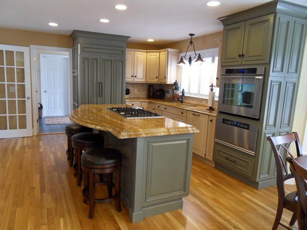 3 Clarks Hill Drive Sutton, MA 01590 - Photo 10 of 30 a kitchen with kitchen island a sink stove and refrigerator
