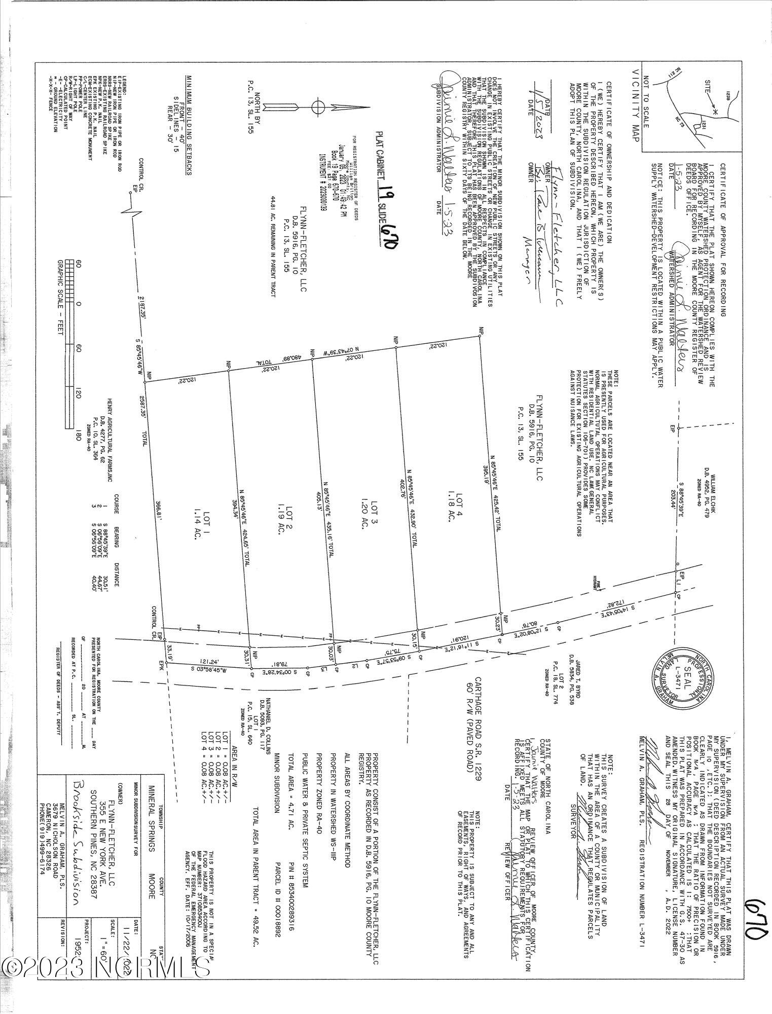 2 Carthage Road West End, NC 27376 - Photo 3 of 4 Brookside Subdivision Lots 1-4_Page_1