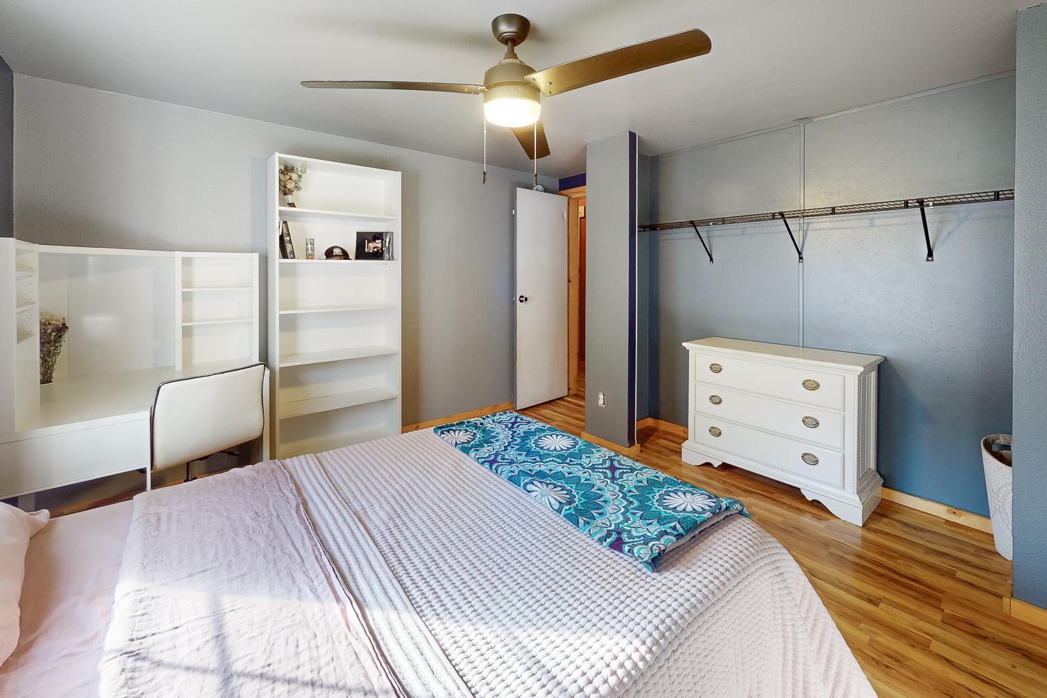 10146 Frenchtown Dobbins Road Dobbins, CA 95935 - Photo 14 of 38 a bedroom with a bed and a cabinets