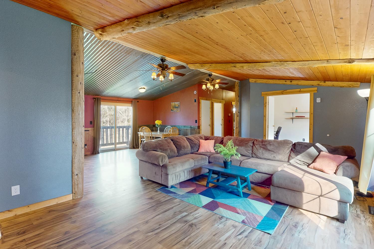 10146 Frenchtown Dobbins Road Dobbins, CA 95935 - Photo 3 of 38 a living room with furniture and a large window