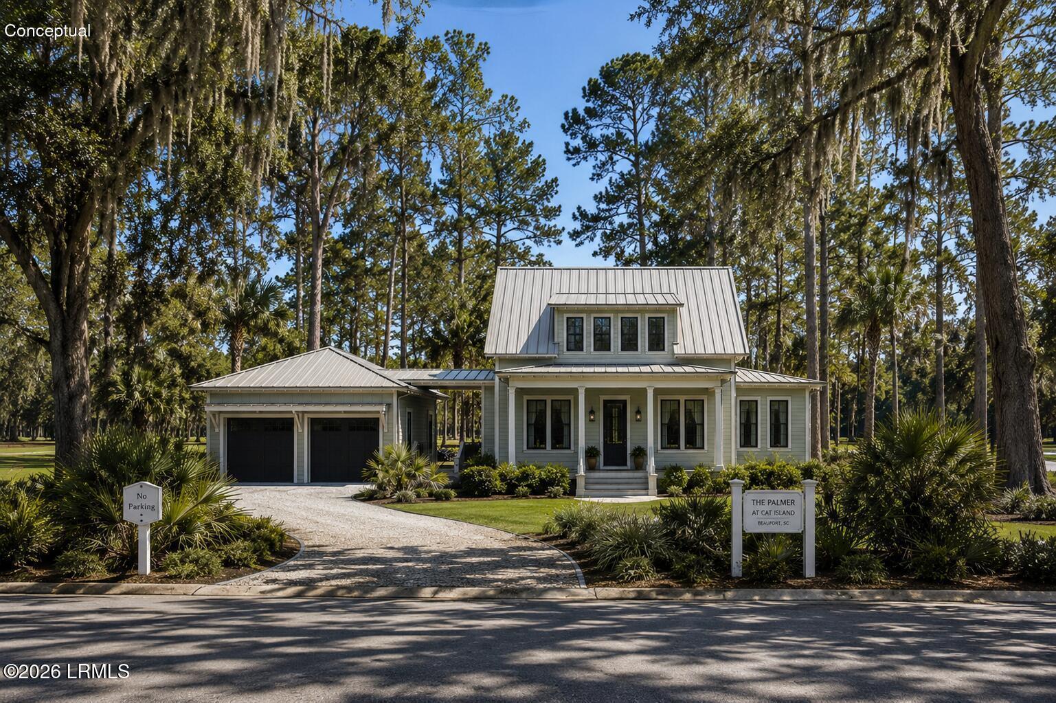 Tbd Lot 30 Tbd Road Beaufort, SC 29907 - Photo 1 of 6 Palmer Color Rendering - Sage Green