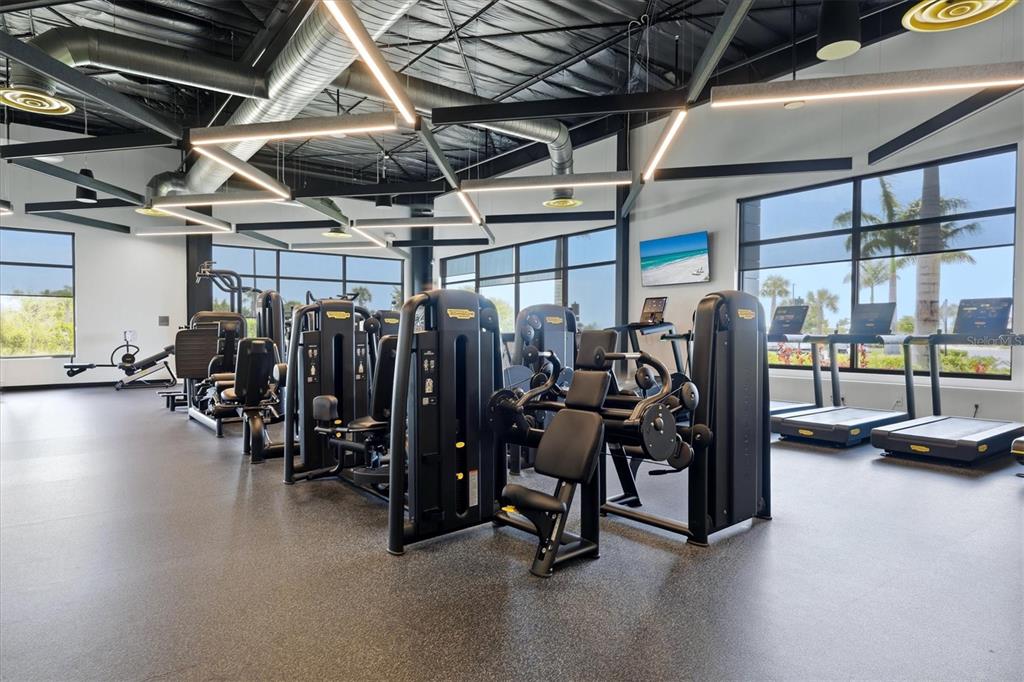 8498 Snowfall Street Sarasota, FL 34241 - Photo 74 of 95 a view of a room with gym equipment