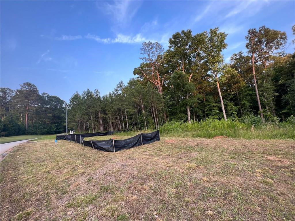 a view of outdoor space with garden view