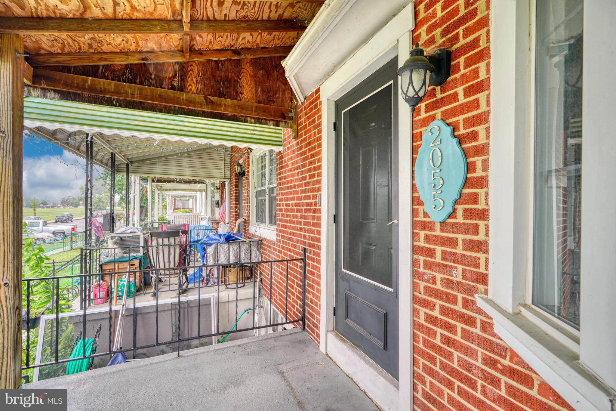 2055 Inverton Road Dundalk, MD 21222 - Photo 4 of 45 Covered front porch