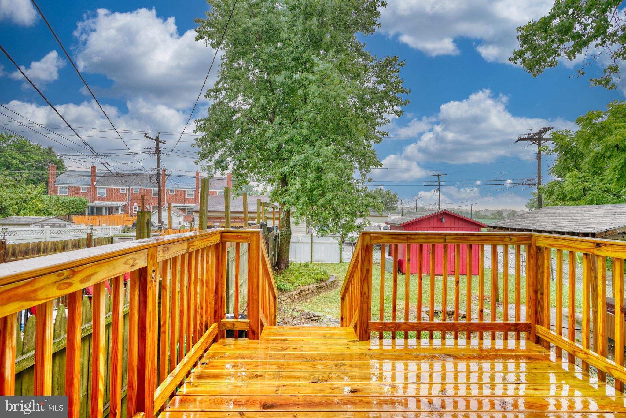 2055 Inverton Road Dundalk, MD 21222 - Photo 41 of 45 New rear deck