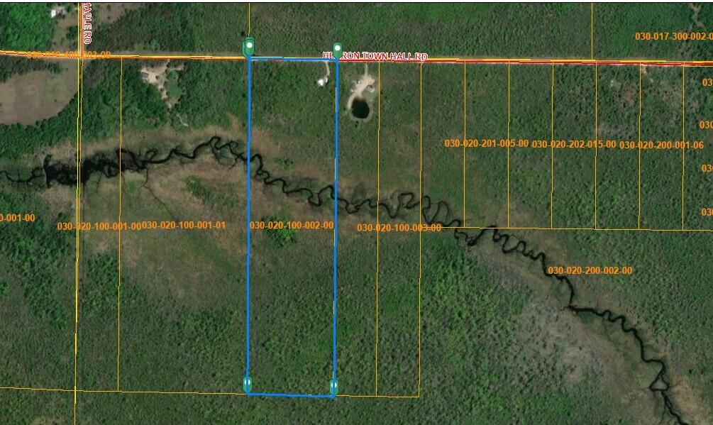 10683 Hebron Town Hall Road Levering, MI 49755 - Photo 42 of 45 aerial view outline 2