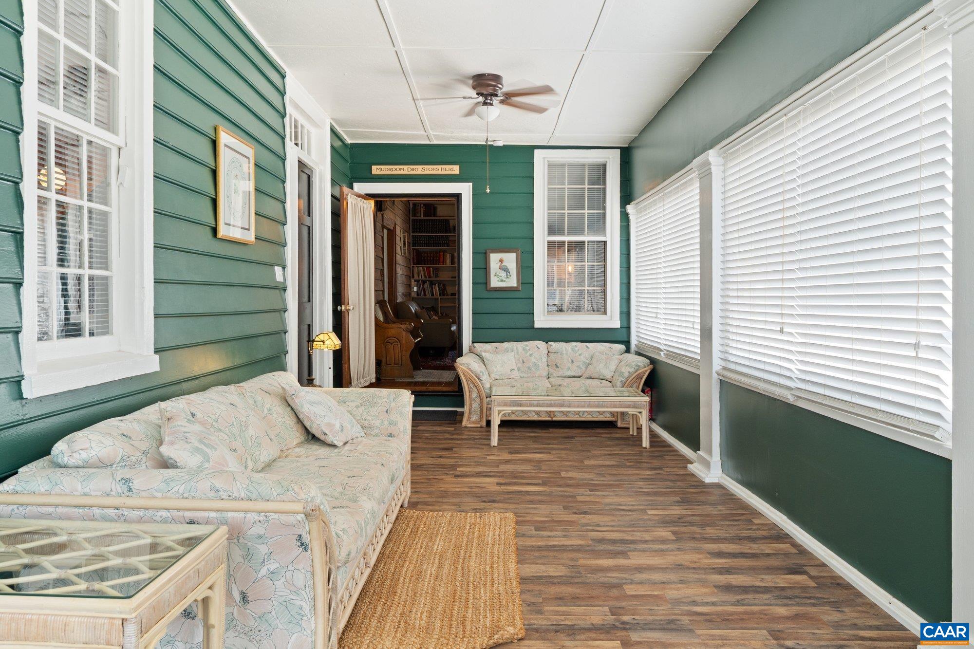 14910 Western Mill Road Lawrenceville, VA 23868 - Photo 34 of 73 a balcony with furniture and a potted plant