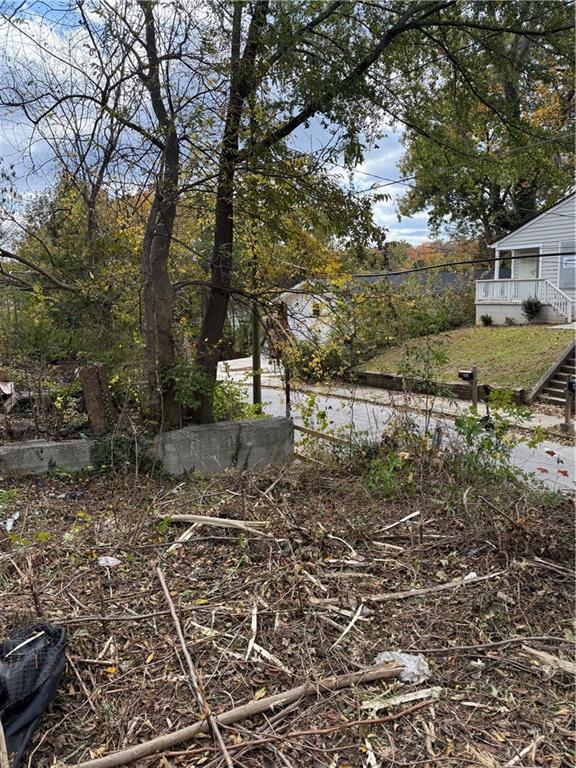 407 Paines Avenue Northwest Atlanta, GA 30314 - Photo 5 of 5 a view of a yard with plants and trees
