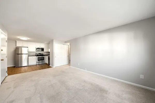 a view of a kitchen with a sink