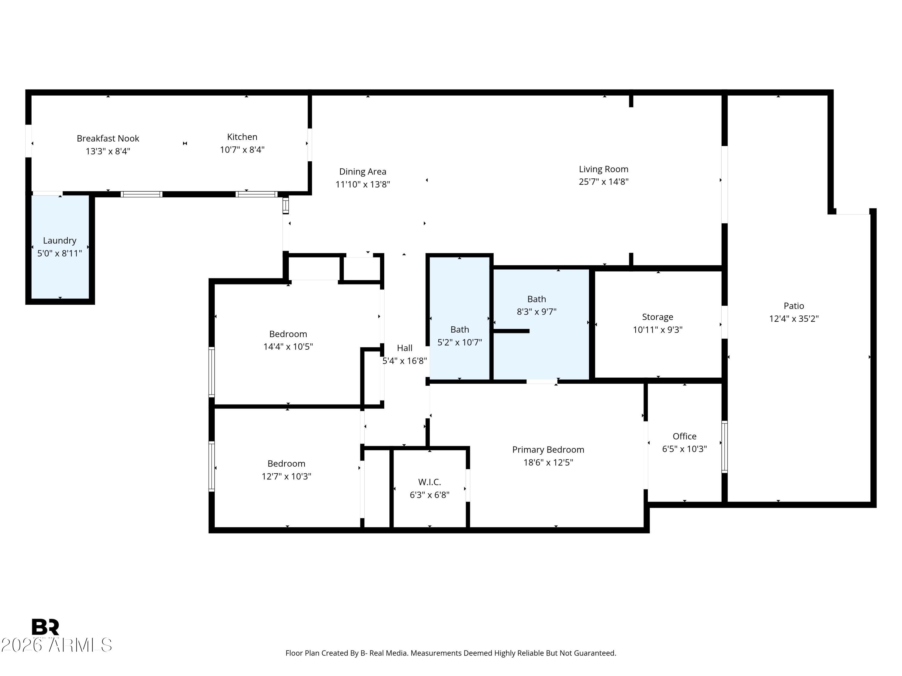 6824 North 29th Lane Phoenix, AZ 85017 - Photo 41 of 41 Floorplan - 29th Ln