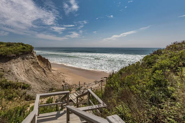 a view of an ocean from a balcony