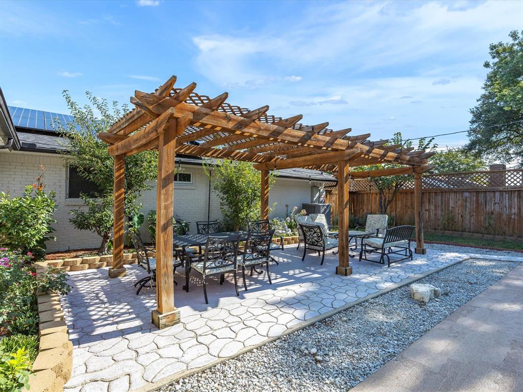 1318 Brook Valley Lane Dallas, TX 75232 - Photo 32 of 39 a view of outdoor space yard and patio