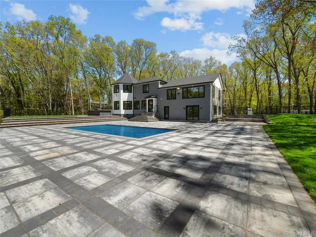 a view of big building in front of a building