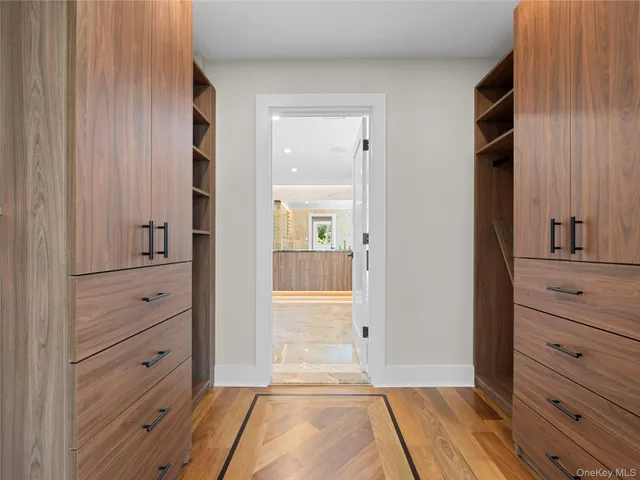 a bathroom with a bathtub and a sink