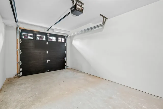 a workspace with furniture and window