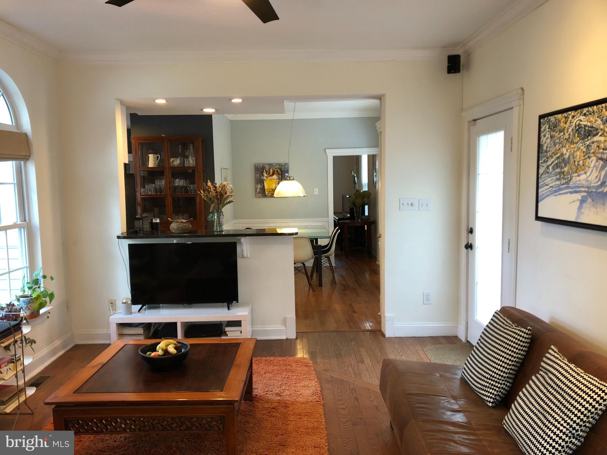 115 Fowler Avenue Haddonfield, NJ 08033 - Photo 19 of 53 Family Room to Dining Room, Side Door to Driveway