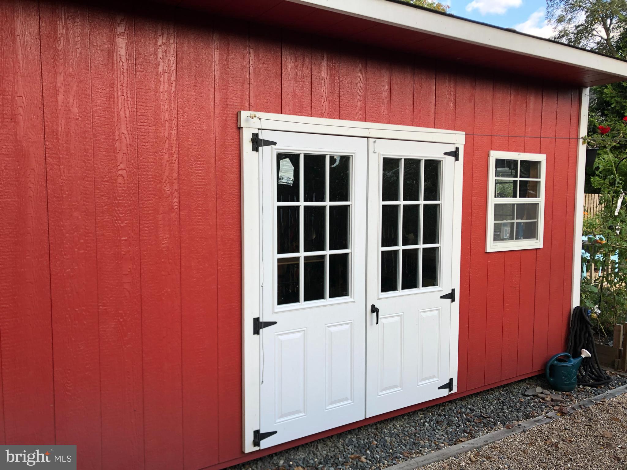 115 Fowler Avenue Haddonfield, NJ 08033 - Photo 47 of 53 Back Yard - Shed With Double Door Entry