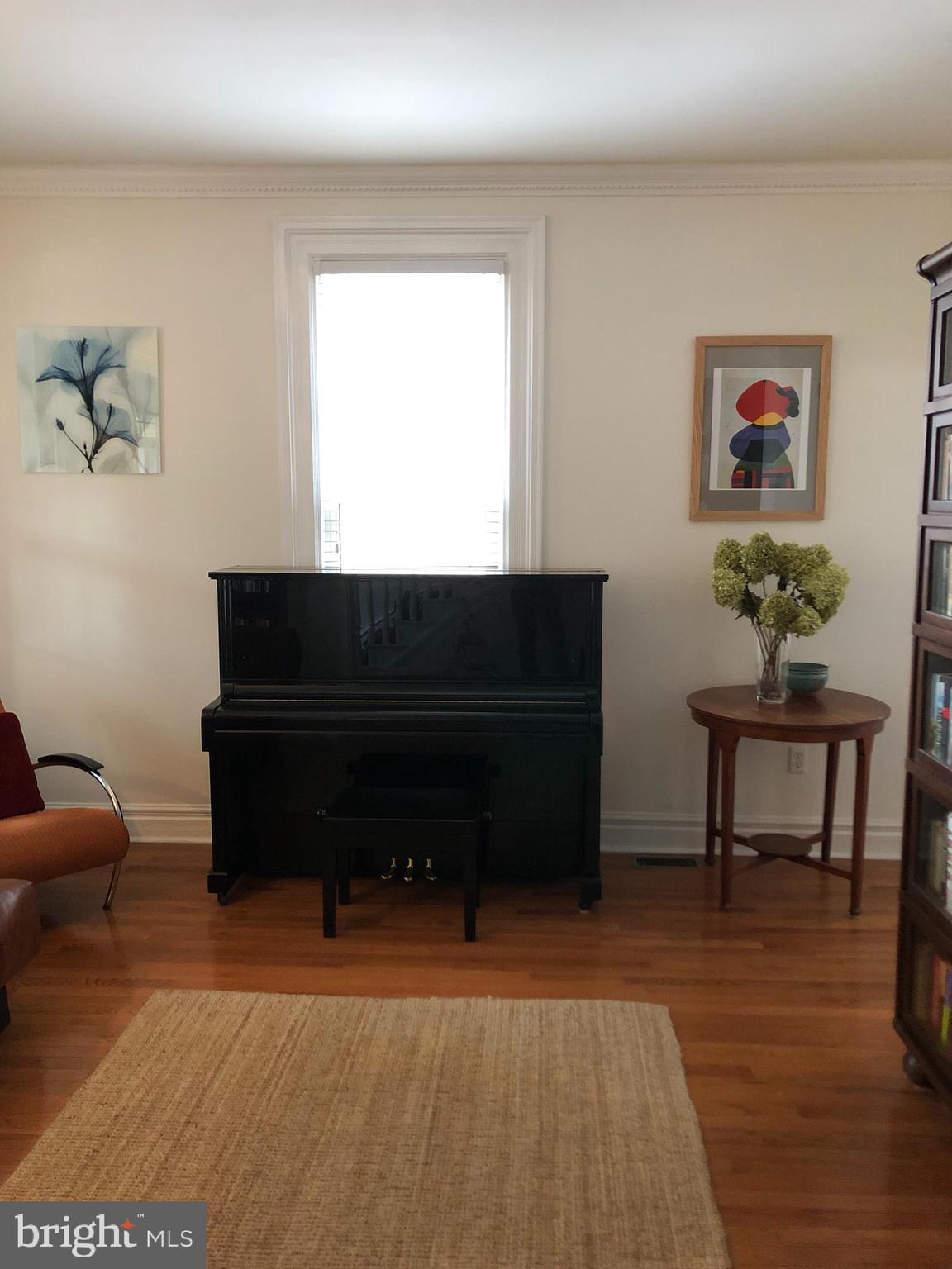 115 Fowler Avenue Haddonfield, NJ 08033 - Photo 7 of 53 Living Room - Wood Floors & Crown Molding