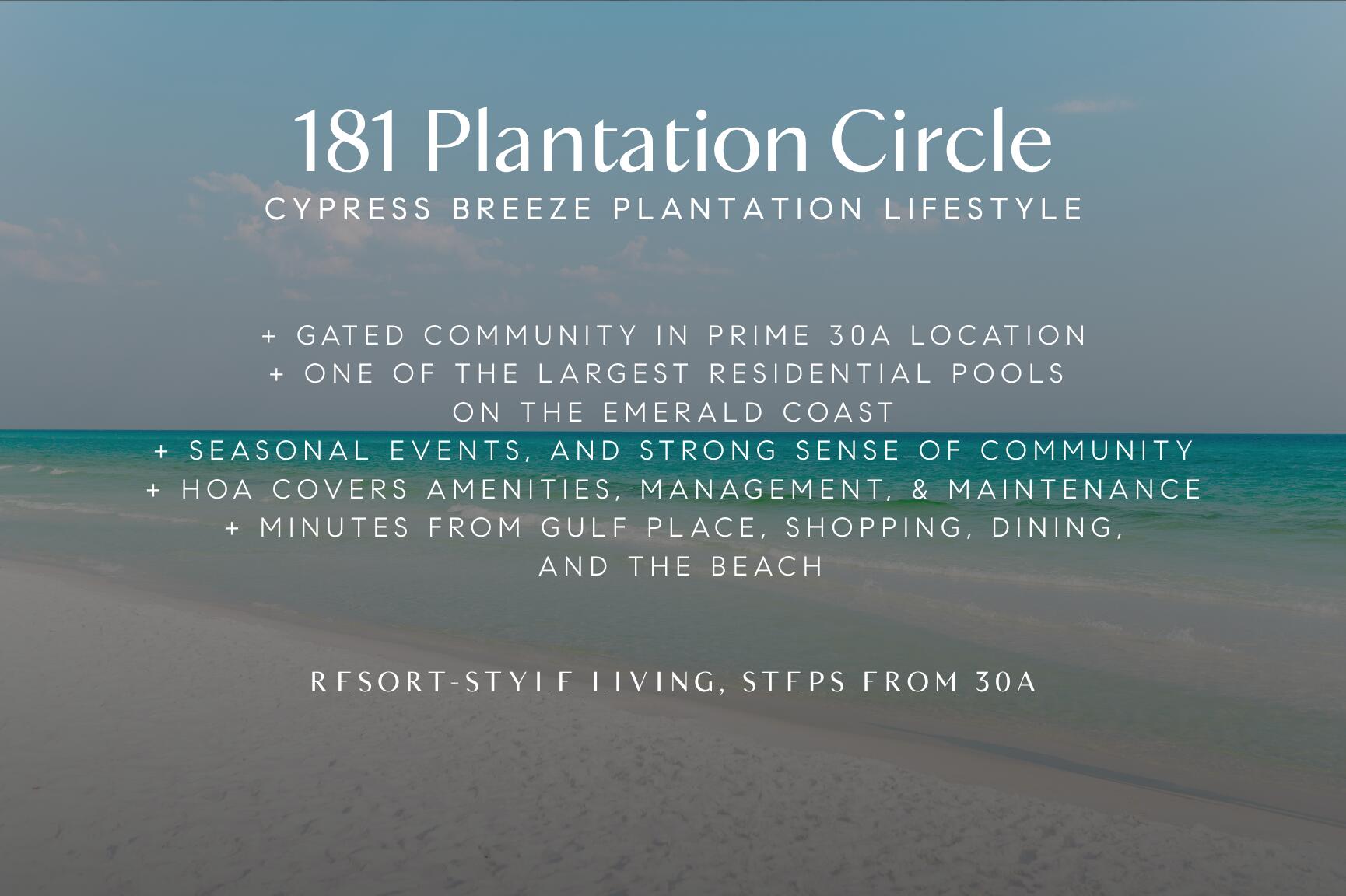 181 Plantation Circle Santa Rosa Beach, FL 32459 - Photo 61 of 69 a view of a park