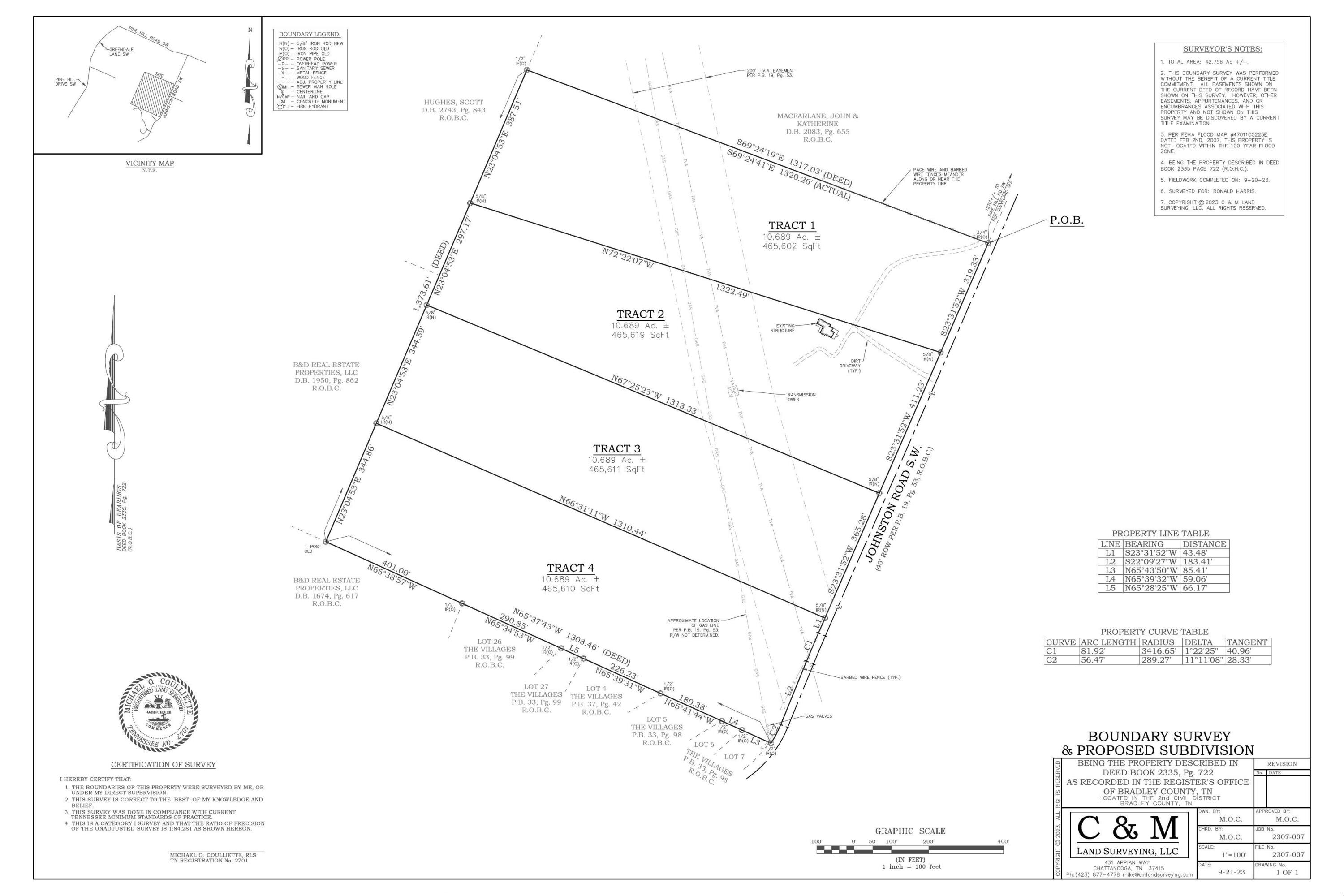 228 Johnston Road, Unit 2 McDonald, TN 37353 - Photo 4 of 4 survey 228