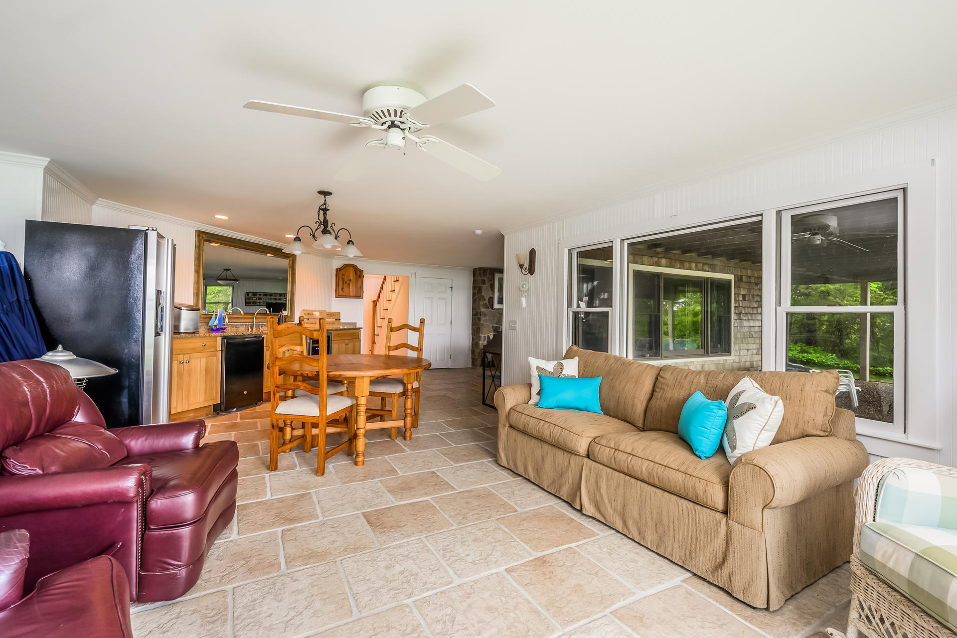 33 Ruggles Road Orleans, MA 02653 - Photo 45 of 80 a living room with furniture and a large window