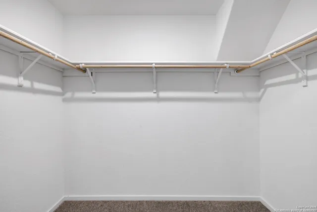 a view of walk in closet