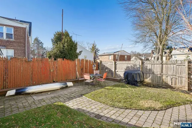 a backyard of a house