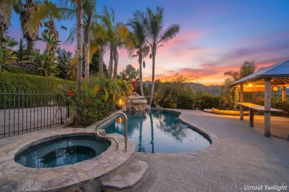 25147 Jack Rabbit Acres, Unit 2 Escondido, CA 92026 - Photo 2 of 39 a view of outdoor space and swimming pool